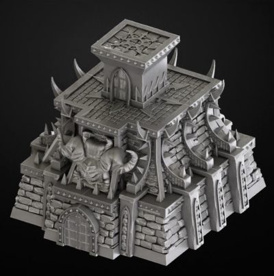 warhammer chaos and conquest temples